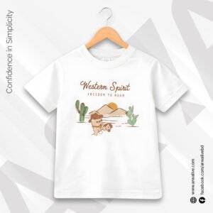 Aarav western Sprint Cartoon Print