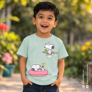 Snoopy Cartoon Printed T-Shirt